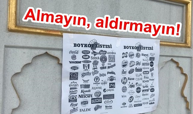 Türkiye Boykot Listesi